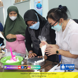Pelatihan Keterampilan Membuat kue