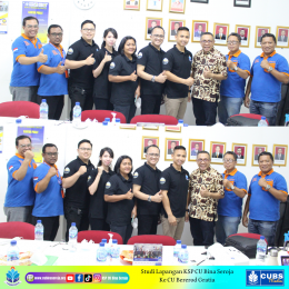 KSP CU Bina Seroja melakukan Studi Lapangan ke KSP CU Bererod Gratia Matraman. Sabtu,15 Oktober 2022