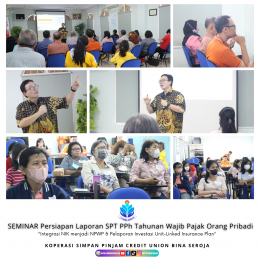 SEMINAR Persiapan Laporan SPT PPh Tahunan Wajib Pajak Orang Pribadi  