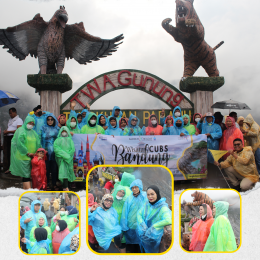 Wisata Anggota Koordinator Kelompok CUBS Ibu Siti Soleha ke Tangkuban Perahu bersama @rainbowholiday88