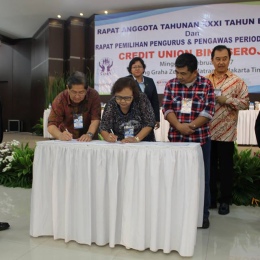 Penandatanganan Berita Acara