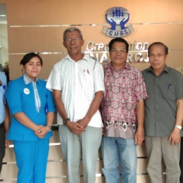 Kunjungan Studi Lapangan Dari CU Noken Mambura